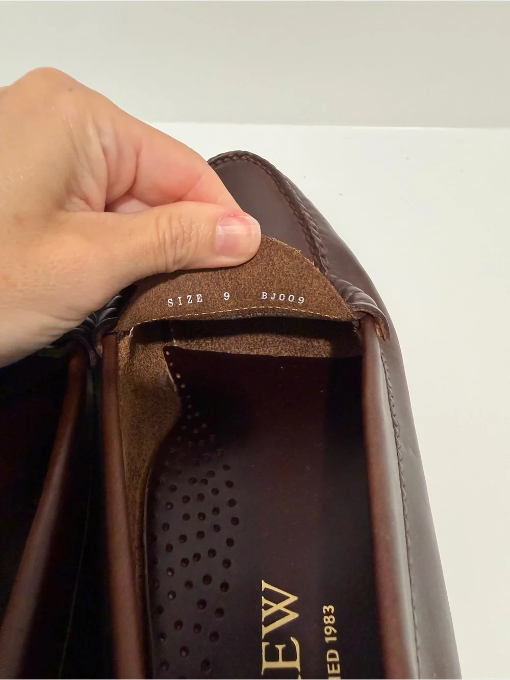 NEW J. Crew Camden Loafers with leather insoles Whiskey BJ009 size 9 $258